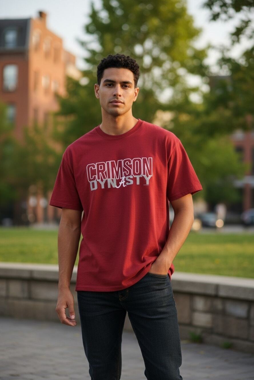 Licensed University of Alabama Crimson Tide Collegiate Fan T-Shirt Size: Large